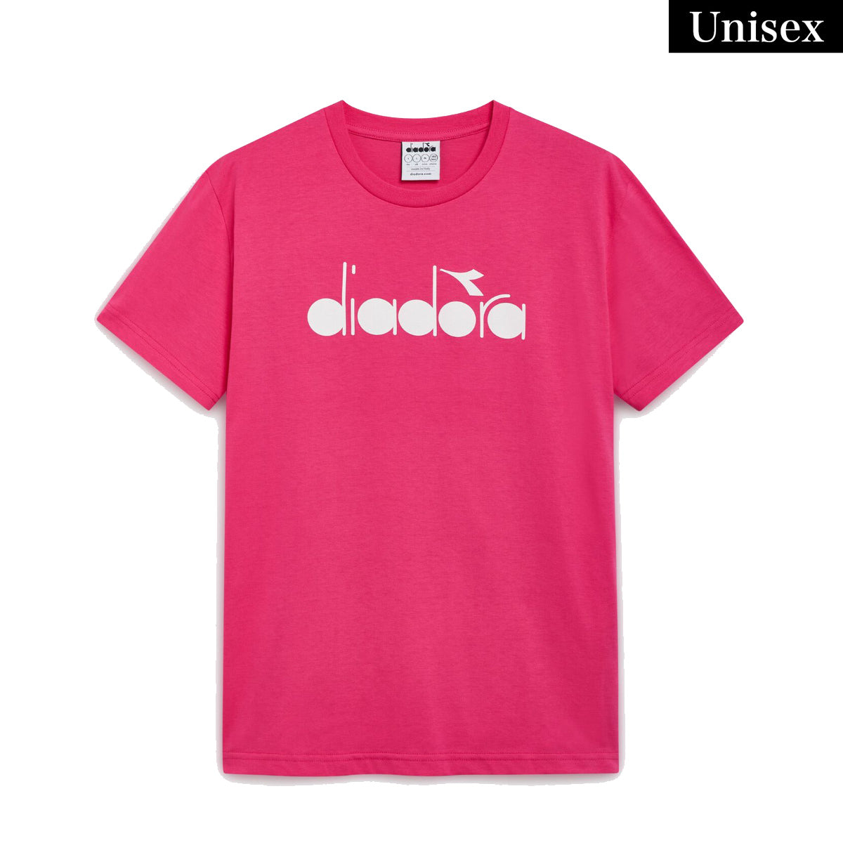 ロゴ Tシャツ ピンクMADE IN ITALY