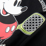 【30％OFF】【ジュニア】ミッキーマウス テニス ドライTシャツ ブラック