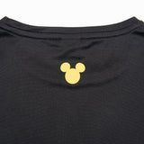 【30％OFF】【レディース】ミッキーマウス ラインストーン・テニス ドライTシャツ ブラック