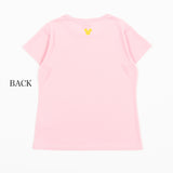 【レディース】ミッキーマウス ラインストーン・テニス ドライTシャツ ライトピンク