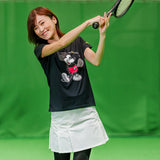 【30％OFF】【レディース】ミッキーマウス テニス ドライTシャツ ライトピンク